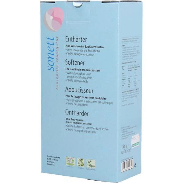 Rebajador de dureza agua Sonett 1 kg Hecho de Aluminio