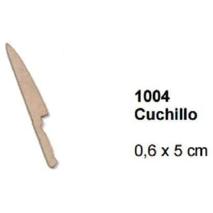 Silueta DM 1004 Cuchillo 0,6x5cm