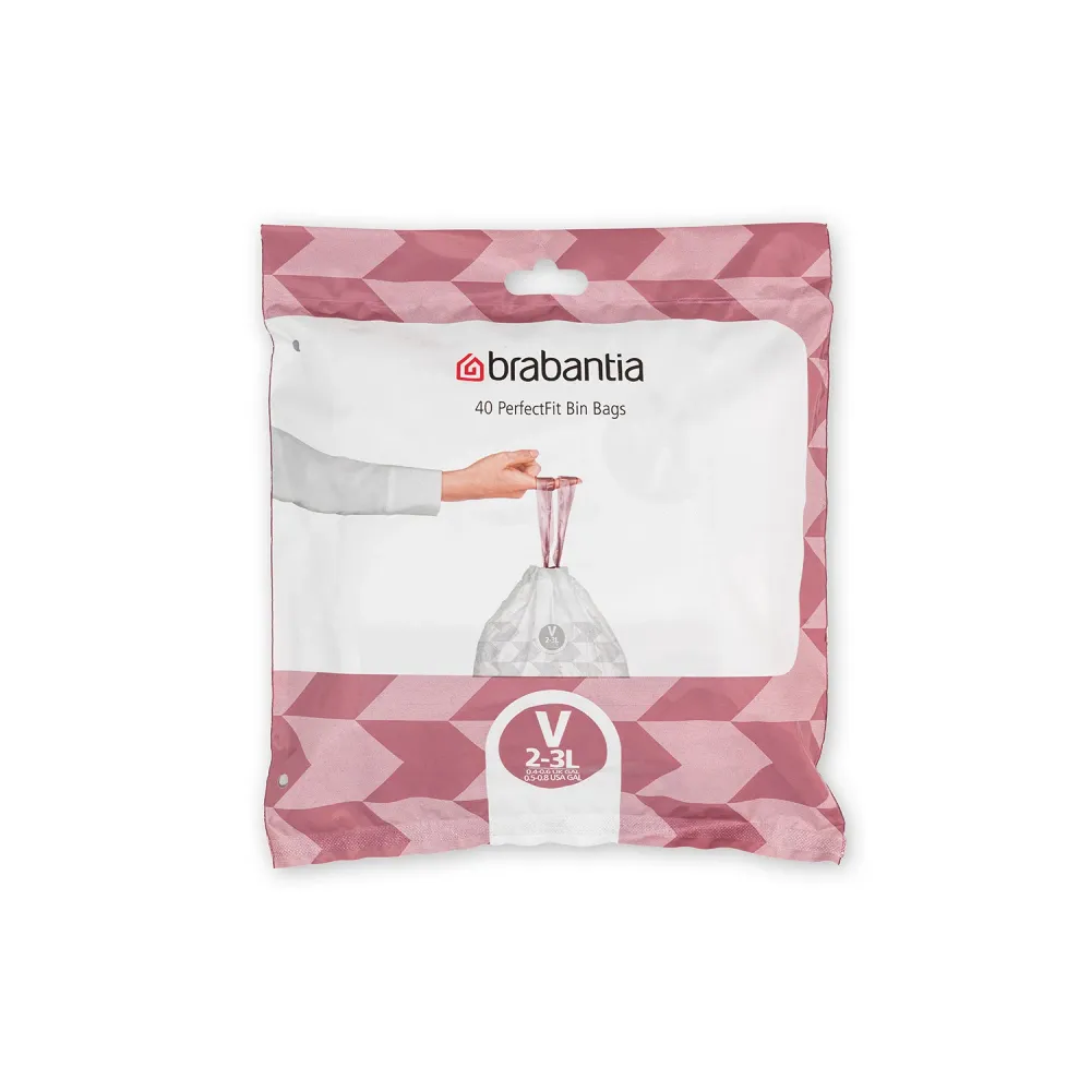 Bolsas de basura PerfectFit V 3 LT 40 bolsas para Hornear