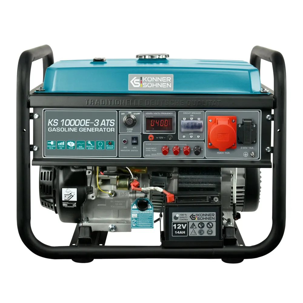 Benzin-Generator "Könner & Söhnen" KS 10000E-3 ATS