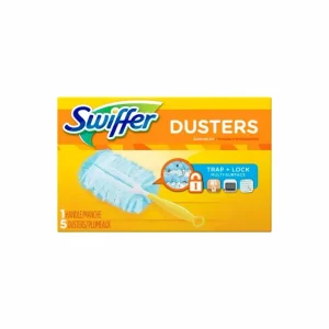 Swiffer Duster Kit de inicio con mango escaso 1 mango 5 plumeros