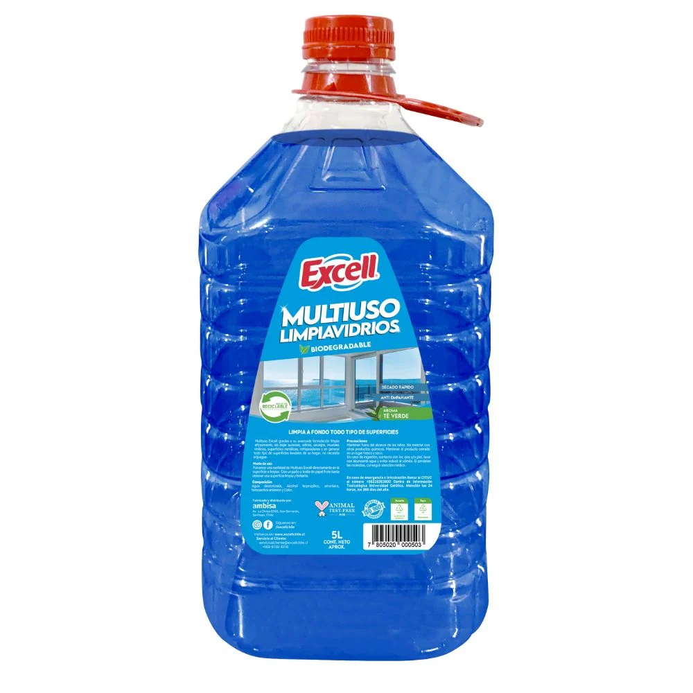 Quitamanchas Limpiavidrios Multiuso Bidón 5 Lts