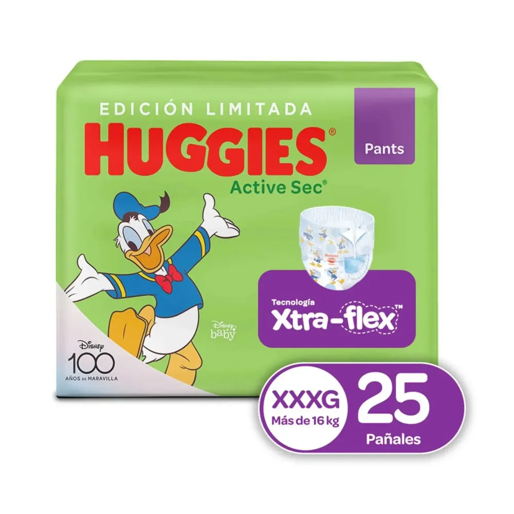 Sin Fragancia PAÑAL PANTS ET 6 X25 HUGGIES