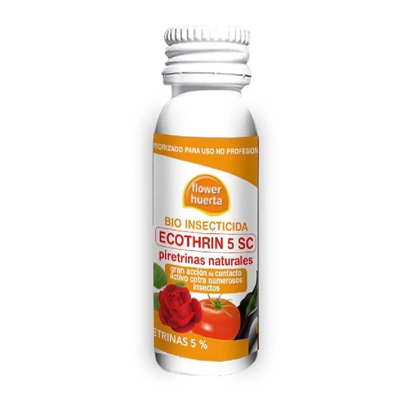 ECOTHRIN 5 SC PIRETRINAS 5 % NATURALES 10 C.C.