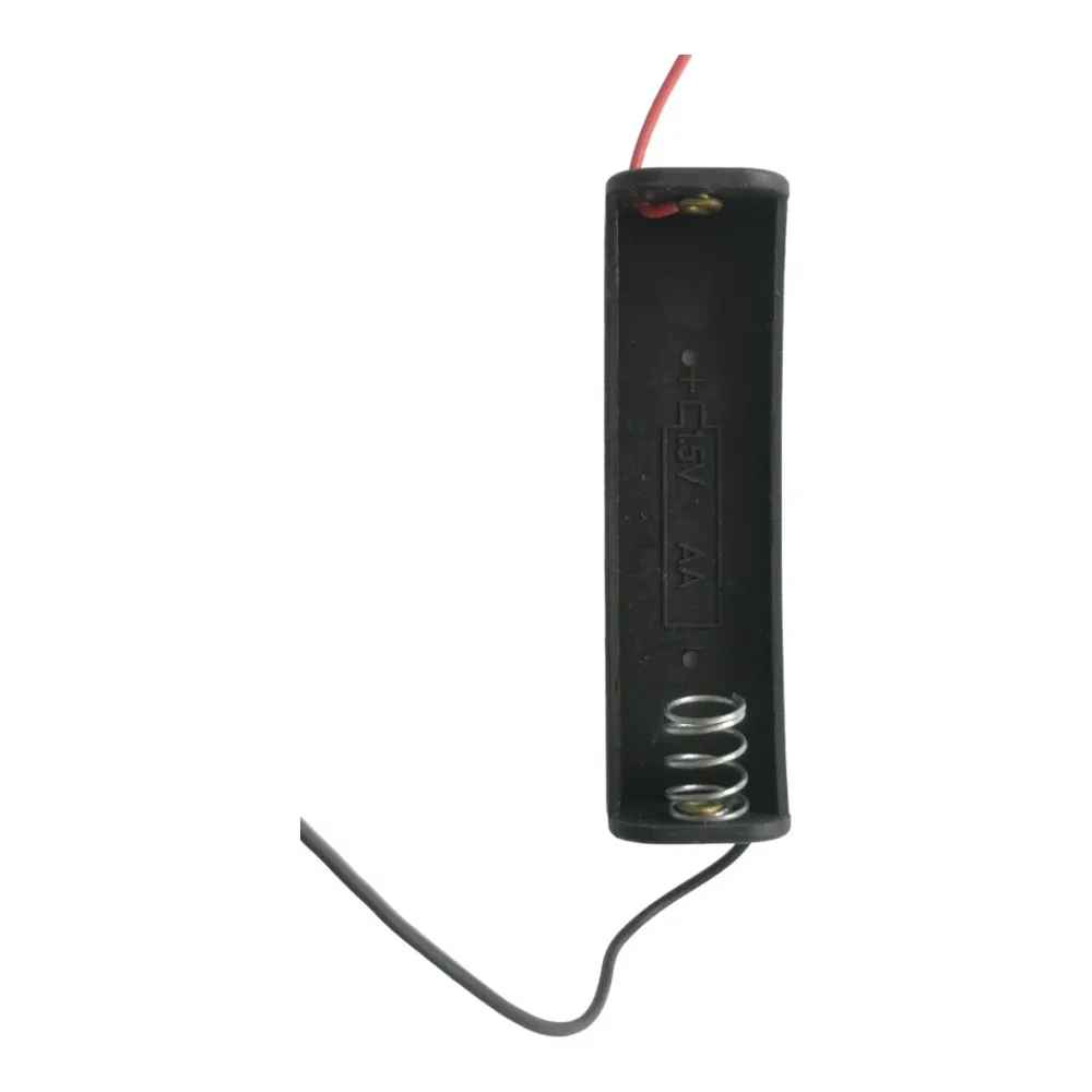PORTA PILA AA X 1 con Cargador Incluido