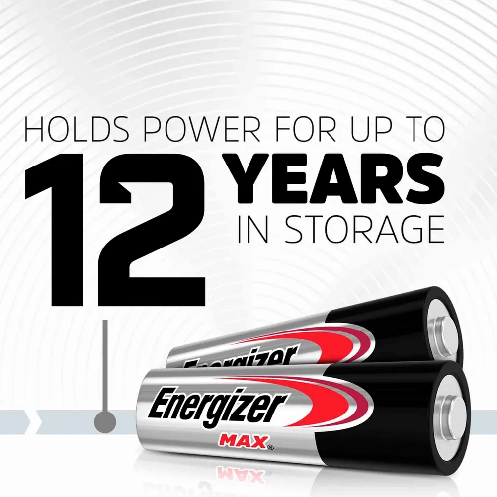 Pilas de Litio Pilas Energizer AAA Max Alcalinas – Pack 20 Unidades