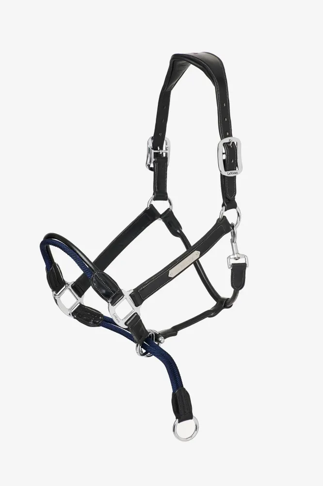 Cabezada de Cuadra de Cuerda de Control LeMieux Ónix C
