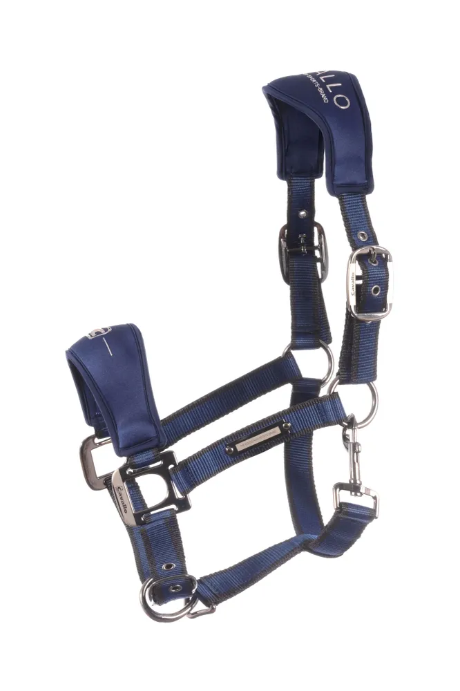 CavalSoft Softshell Head Collar Nightblue C