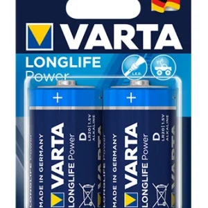 4920 BL 2ud PILA ALCALINA LR20 D VARTA LONGLIFE