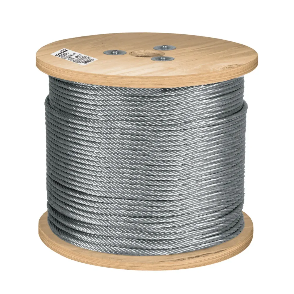 Baterías Recargables Cable adaptable de acero 1/4', 7x19, 300 m