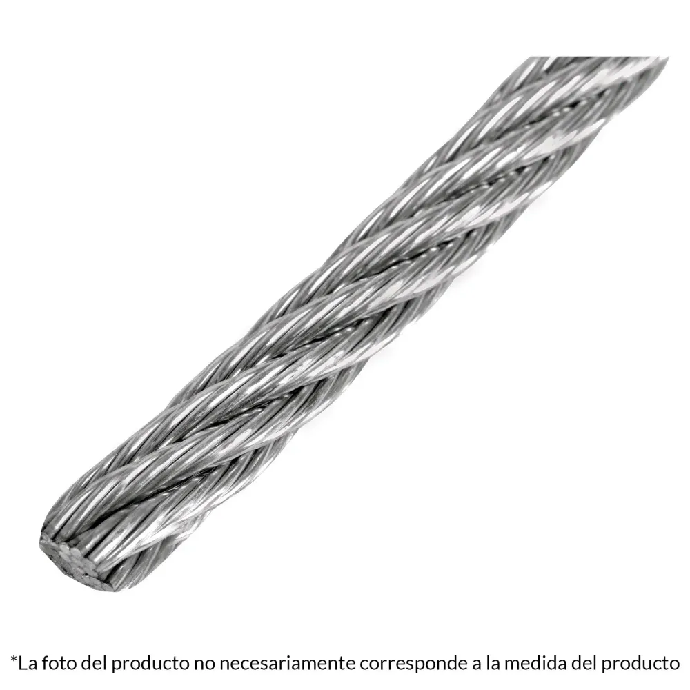 Baterías Recargables Cable adaptable de acero 1/4', 7x19, 300 m