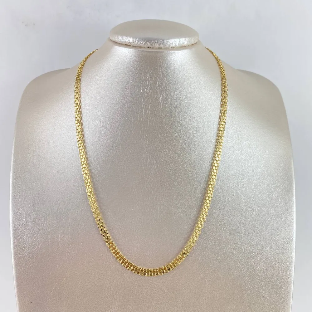 Certificadas CE Cadena China 7.35gr / 50cm / 4.7mm Oro Amarillo +0 *