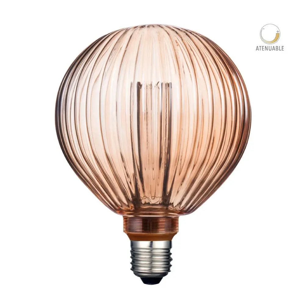 Foco led tecnolite ahil antiguo atenuable 3.5W luz suave cálida base e27