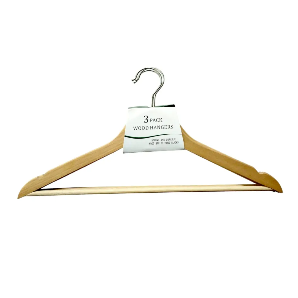 Baterí de 9V Perchas de Madera x3