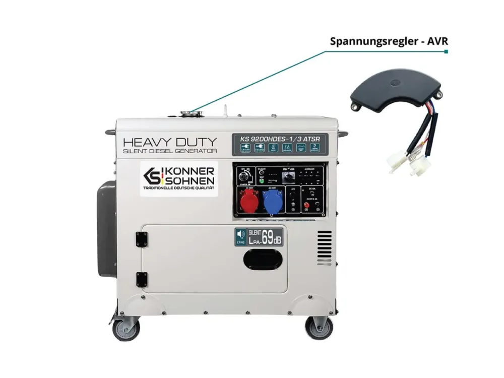 Baterías Recargables Spannungsregler - AVR 3-Phasen