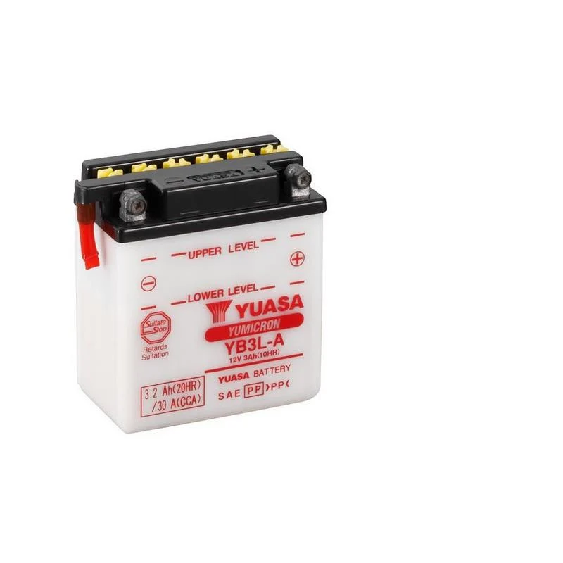 Certificadas CE BATERÍ YUASA YB3L-
