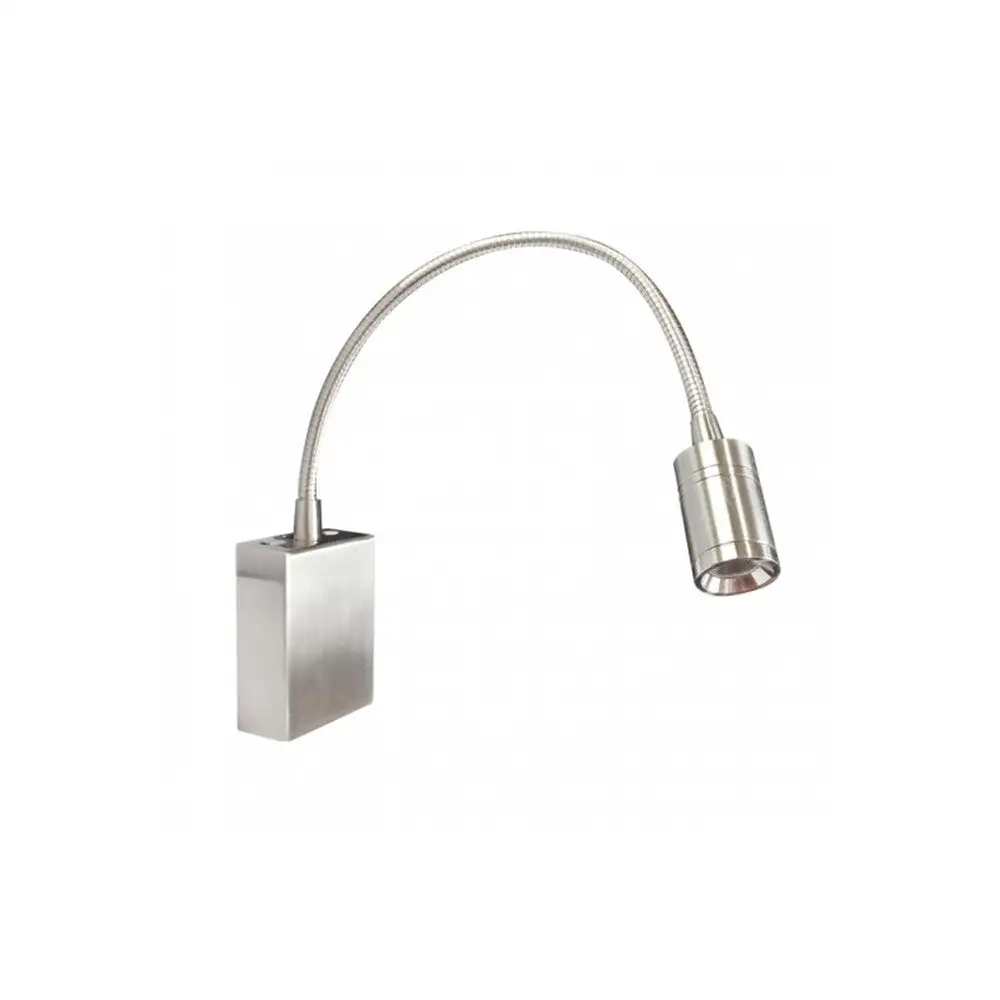 Luminario para muro led 3w 3000k satén calux