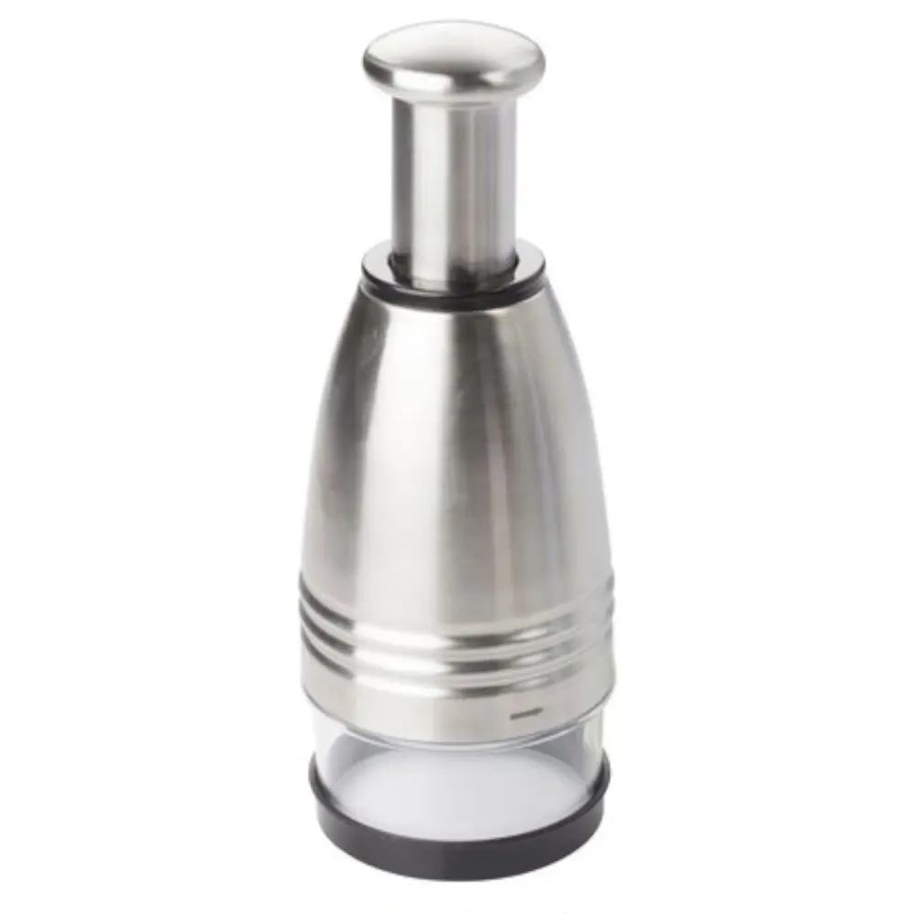Picadora de alimentos tradicional winco fcs-3 con mango de goma