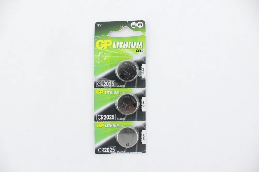 PILA LITHIUM MONEDA GP CR 2025 3V de Baja Autodescarga