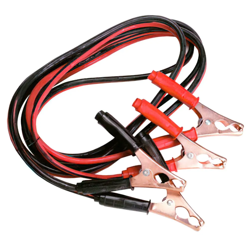 Pinzas Bateria Con Cable 3,0 metros 120 Amperios. con Cargador Incluido