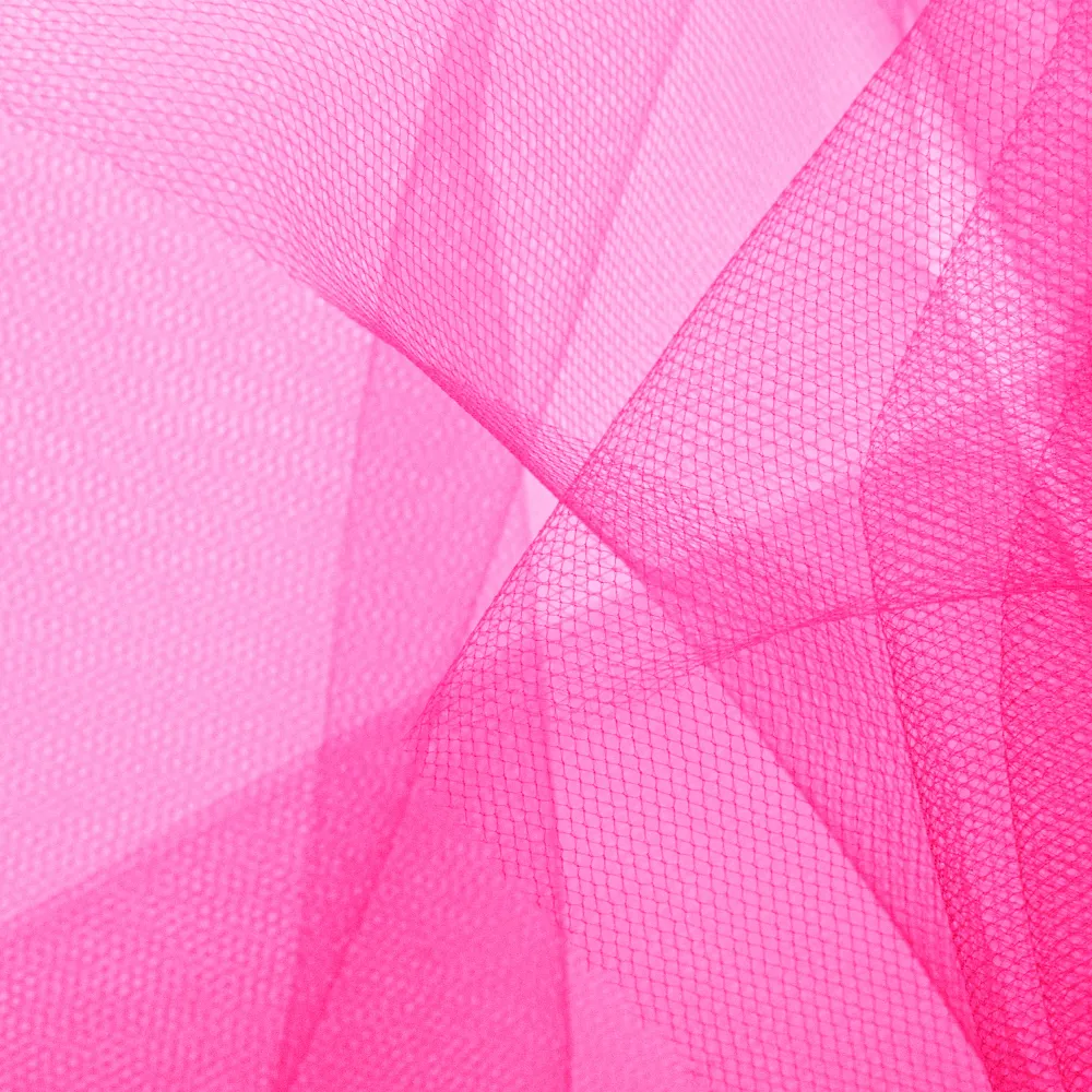 Tul liso rosa negro 0,3x9m