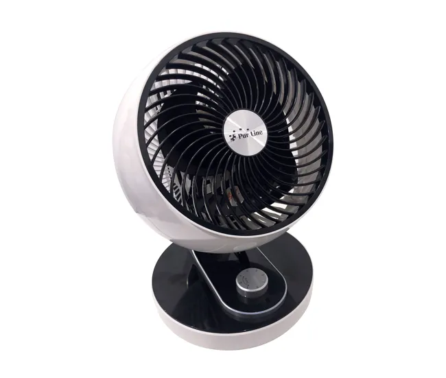 Ventilador de suelo o sobremesa de 60W y 3 aspas. Incorpora 3 velocidades para adecuar la intensidad del caudal (baja-Noch...