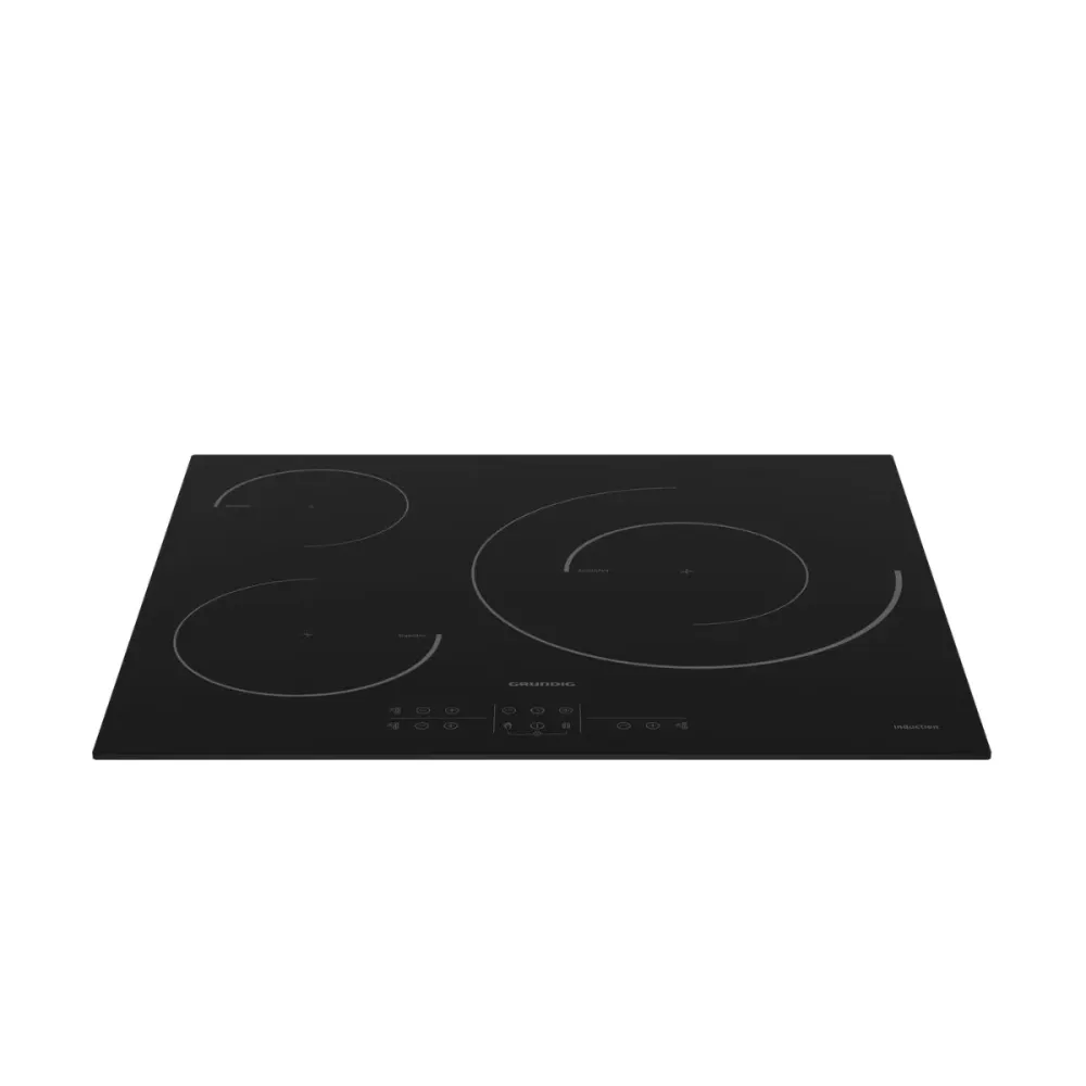 Vitrocerámica inducción Grundig GIEI 613323 MN 7200W 3 zonas negro 59 cm para Juguetes