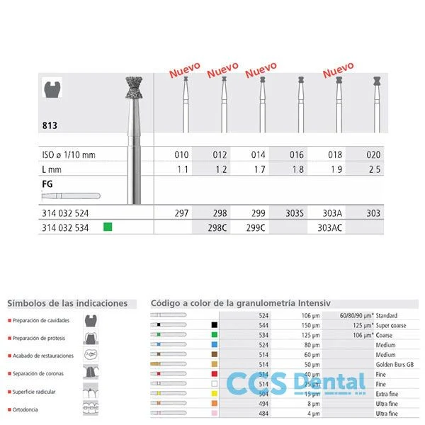 Fg 298/6 C 813-012 Fg Diam. Voluminoso 6Uds.