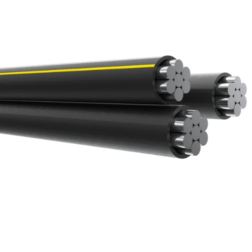 500' 6-6-6 Erskine Triplex En aluminio Conductor Underground Direct Burial 600V URD