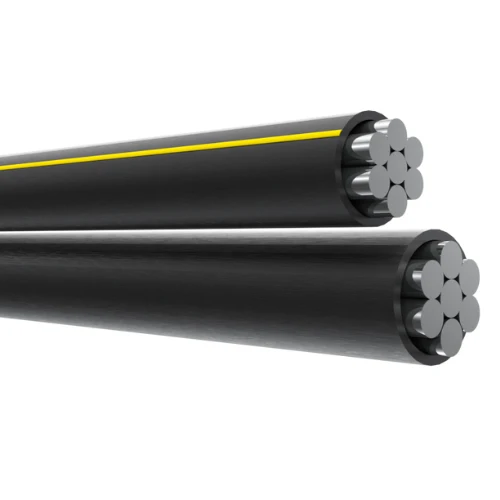 500' 6-6 Claflin Duplex De aluminio Conductor Underground Direct Burial 600V URD