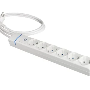 8016PIL BASE MULTIPLE 6T C/CABLE C/INTER 1,5mts ION SOLERA AA - 24 Unidades