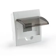 CAJA LLAVE TERMICA EMPOTRAR 6 POLOS PVC AA - 24 Unidades