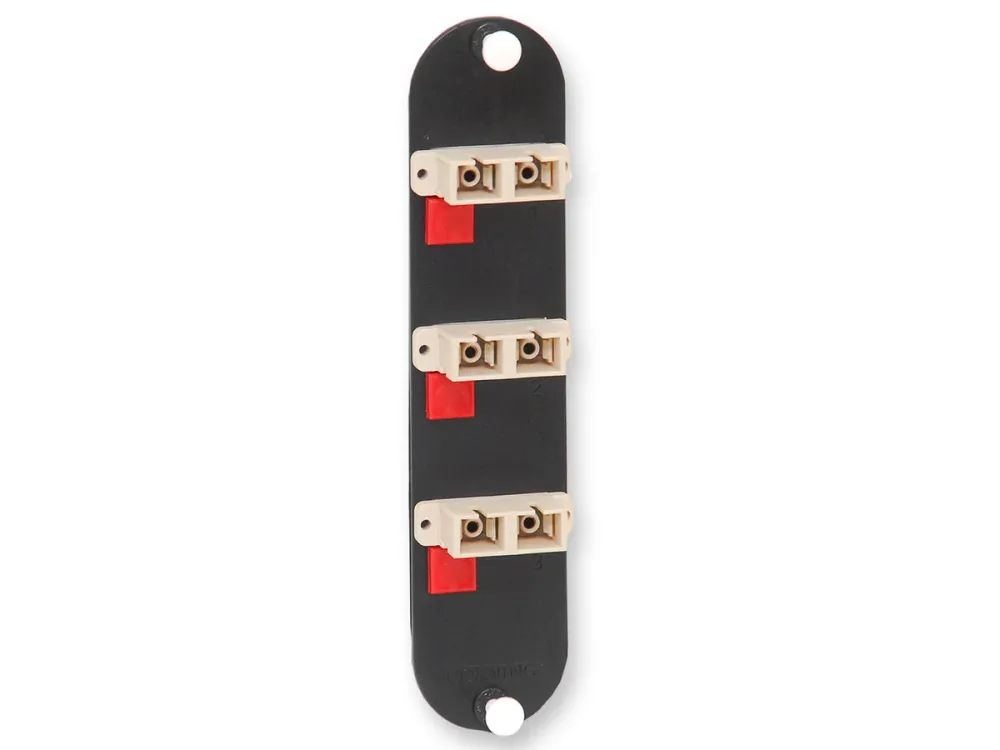 Cargador Inteligente 6 F 62.5 µm multimode (OM1) Duplex Closet Connector Housing (CCH) Panel SC Adapters CORNING CCH-CP06-91