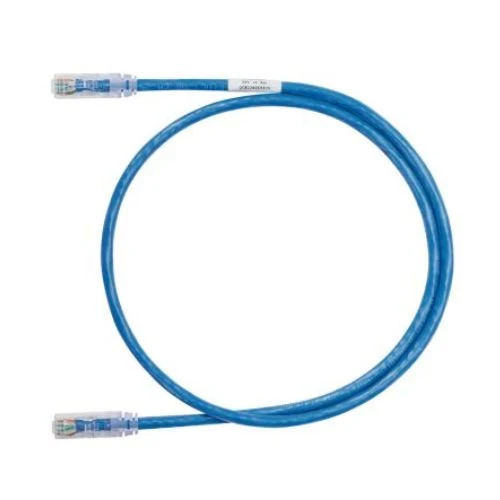 Category 6A UTP Patch Cord Unshielded Twisted Pair Azul NK6APC5MBU para Dispositivos de Alto Consumo