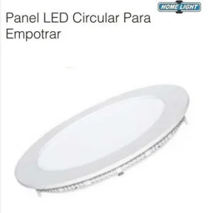 Certificadas CE PANEL LED VISIBLE REDONDO 6 W EMPOTRAR "IMPORTADO"