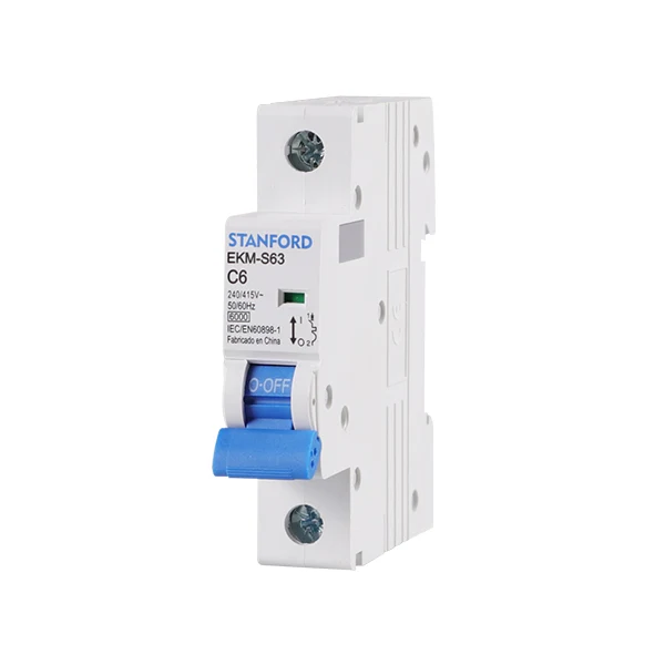 Interruptor Autom¨¢tico 1 Polo 6A Curva C con Estuche de Almacenamiento
