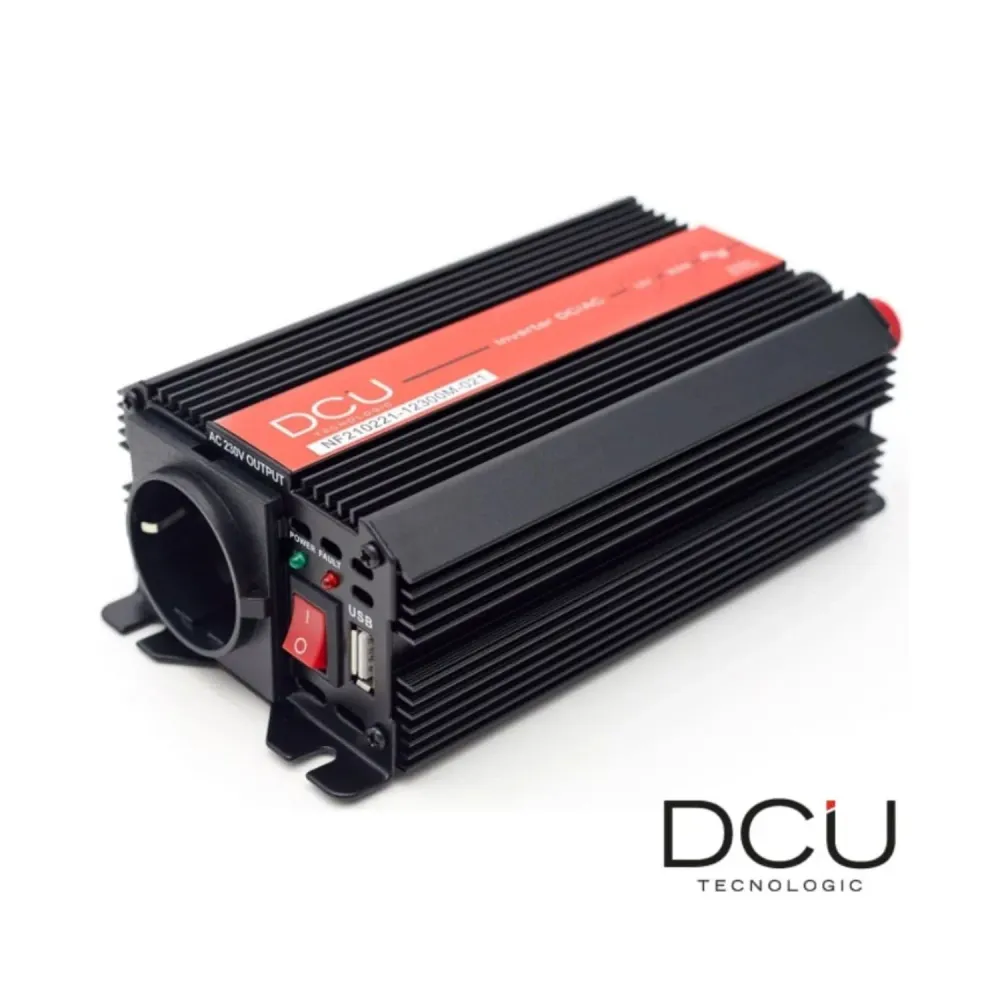 Inversor DCU12V Onda Modificada 600w Listas para Usar