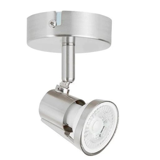 Lampara spot bruselas satinado 6w gu10
