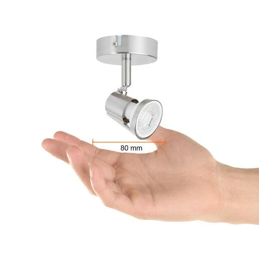 Lampara spot bruselas satinado 6w gu10