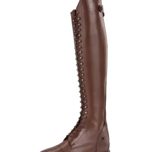 Legacy Venado Lace Tall Riding Boots Brown 6 Regular Alto