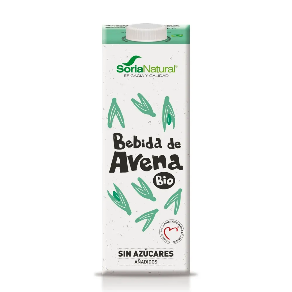 Pack 6 x Bebida de Avena BIO Soria Sin aditivos 1L
