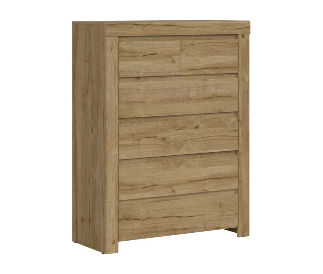 Pack de Pilas Cómoda 6 cajones Hella Madera
