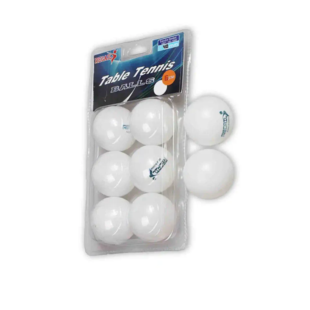 Pack de Pilas Pelota De Ping Pong 6 Pcs