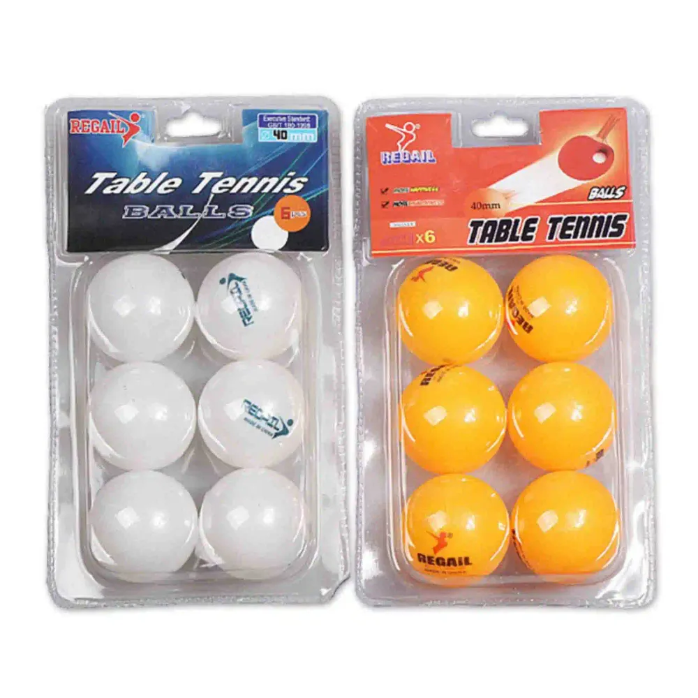 Pack de Pilas Pelota De Ping Pong 6 Pcs