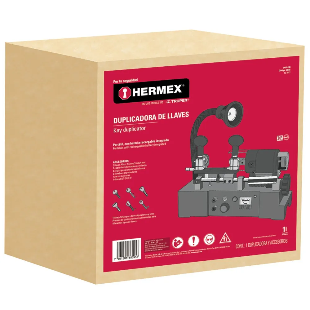 Pilas de Baterí Duplicadora de llaves, 6 tipos
