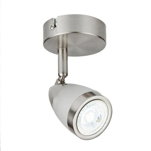 Pilas de Reloj Lampara spot interior bejar satinado gu10 6w