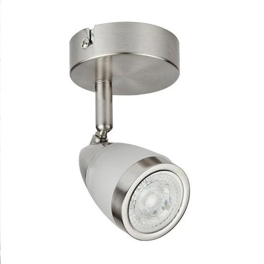 Pilas de Reloj Lampara spot interior bejar satinado gu10 6w