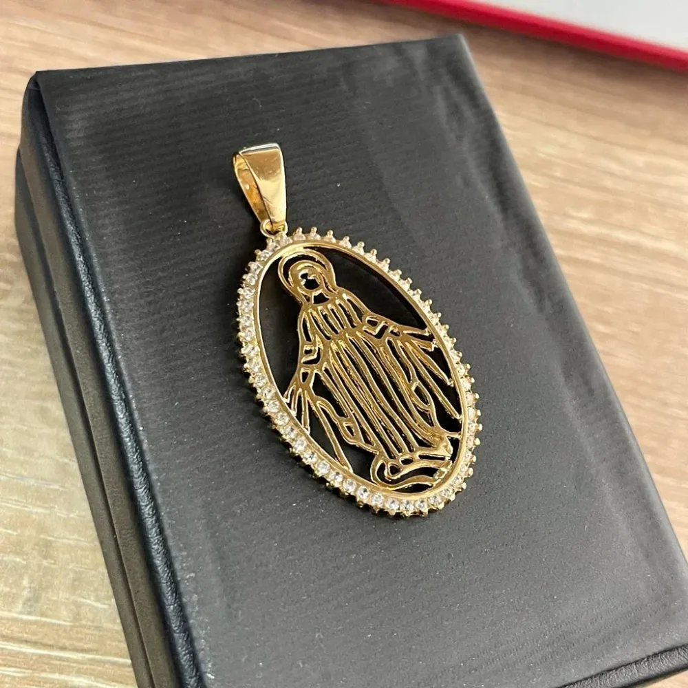 Pilas de Reloj Medalla Virgen 6.1gr