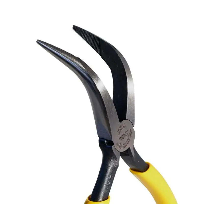 Pinza de punta cónica doblada sin corte 6" mod. D302-6 tulmex