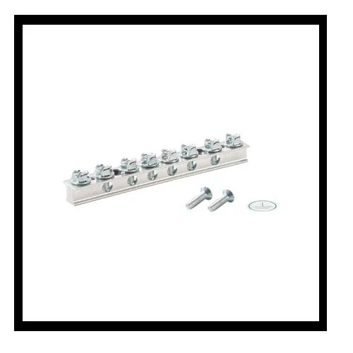 6 Ports Multicompatible Ground Bar Copper UGB2/0-414-6